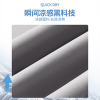 雪中飞 SNOWFLYING休闲裤女2025夏季冰丝防晒束脚裤小个子显高冰感百搭长裤PC 紫色466F (纯色) M (160/66A)