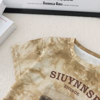 【光年】夏款品牌洋气儿童短袖卡通T恤宝宝圆领上衣12995