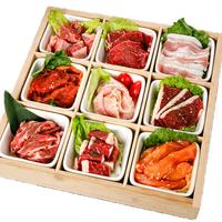 韩式烤肉套餐1200g牛肉片烧烤食材半成品8袋家庭烤肉烧烤生鲜
