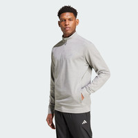 adidas/阿迪达斯 男士半拉链运动套头卫衣