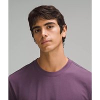1h可退 日潮跑腿Lululemon露露乐蒙 男款短袖运动T恤 葡萄色 XS p