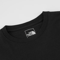 北面（The North Face）短袖T恤款纯棉短袖舒适爱心户外透气25年春夏8D7U JK3/黑色 2XL /185