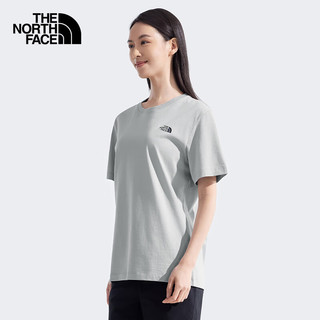The North Face北面短袖T恤款户外舒适透气8EY9 星辰灰/A0M 3XL