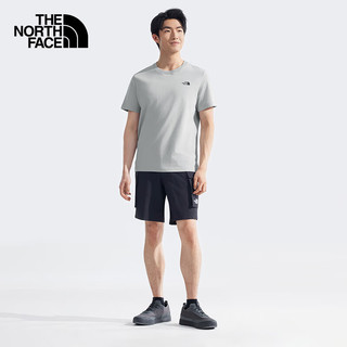The North Face北面短袖T恤款户外舒适透气8EY9 星辰灰/A0M 3XL