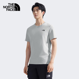 The North Face北面短袖T恤款户外舒适透气8EY9 星辰灰/A0M 3XL