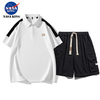 NASA 潮流休闲 男士短袖T恤套装