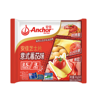 Anchor 安佳 切达干酪奶酪芝士片83g*3 意式番茄口味