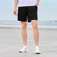 QIAODAN运动短裤男针织跑步休闲训练男裤