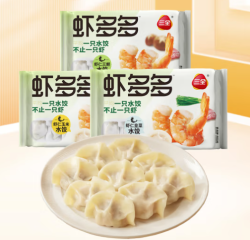 三全 精选高端 虾多多系列水饺400克（任选6件赠2件馄饨）