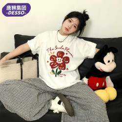 唐狮Desso短袖t恤男生夏季高级感纯棉正肩体恤2025透气纯棉T