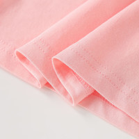 迪士尼（Disney）儿童男女童短袖t恤男童短袖t恤2025夏季休闲时尚半袖上衣 莓粉 150 cm