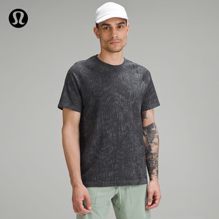 露露乐蒙lululemon丨Metal Vent Tech男士运动短袖 T 恤 LM3EXBS 发散黑/沥青灰 XS