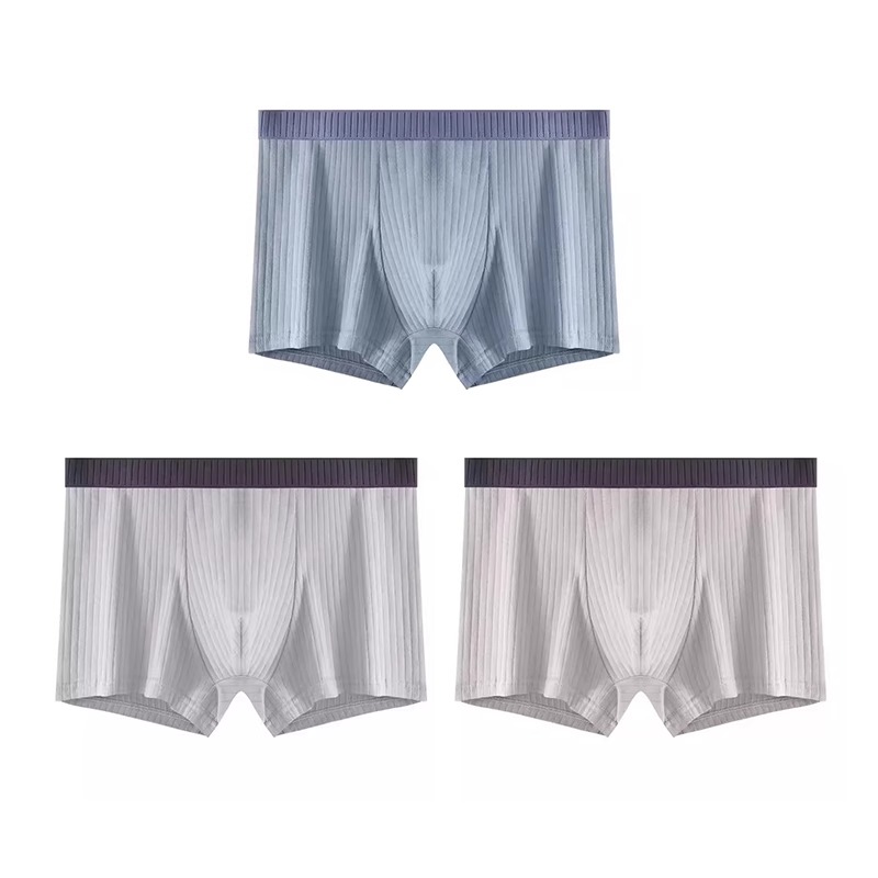 浅蓝+浅灰+米白【纯棉5A抗菌】