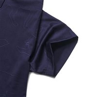 七匹狼短袖衬衫男夏季百搭商务男士衬衫气质男装上衣服 101(藏青) 195/108A(XXXXXL)