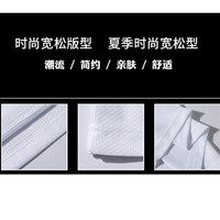 Simboo速干短袖t恤男士polo运动短袖夏透气修身休闲薄款凉感上衣打底衫 zt2019黑色-男 M