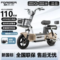 永久 新国标新款电动车 成人两轮电动自行车 48V锂电池电瓶车