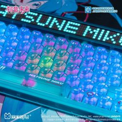 萌羽 moeyu 初音未来电竞之心动漫机械机械师68键定制轴无线二次元周边