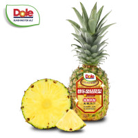 Dole 海南金钻凤梨 2只2斤(单果400g+)