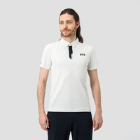 哈雷汉森HELLY HANSEN/HH24新防晒UPF50+吸湿速干商务休闲短袖POLO衫 神秘米色—男 XL