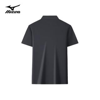 Mizuno/美津浓 男士POLO衫 凉感 多彩 深灰 3XL