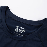 奥索卡 OZARK GEAROZARK户外男士短袖T恤 夏季薄荷香功能短袖运动T恤359572 藏青-201 XL 180