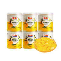Dole 糖水型 黄桃罐头 312g*6罐