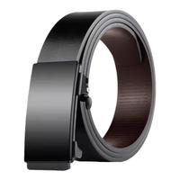 卡帝乐鳄鱼皮带男真皮无牙内穿自动扣百搭腰带商务高端裤腰带男士