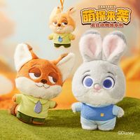 百亿补贴：迪士尼 朱迪尼克毛绒挂件疯狂动物城玩偶公仔包包挂饰