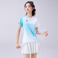 薰风 KUMPOO2025羽毛球服男女款速干舒适运动服大赛服熏风短袖T恤