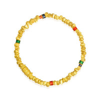 Chow Sang Sang 周生生 95653B 盘缠足金手链 6号 12.65g