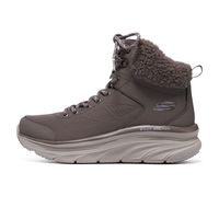 Skechers斯凯奇女鞋夏季加绒保暖中帮休闲靴厚底缓震增高雪地靴