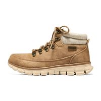 Skechers斯凯奇加绒女靴夏季保暖高帮休闲鞋时尚户外百搭短筒靴