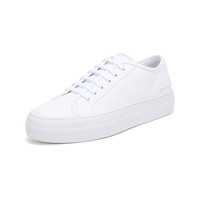 COMMON PROJECTS 女士牛皮系带休闲鞋小白鞋  300095