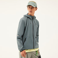 ONE WAY【ILMA空之灵】运动外套男2025春季宽松舒适户外机能防晒上衣 灰光蓝 M