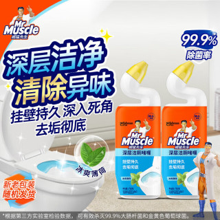 Mr Muscle 威猛先生 洁厕剂 薄荷清香 750g*2