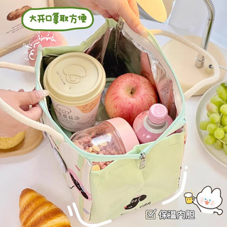 佳立方饭盒袋保温袋便当袋收纳便当包袋子HAPPY猫1个