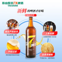 泰山原浆啤酒 taishan 新鲜精酿 黄7双瓶