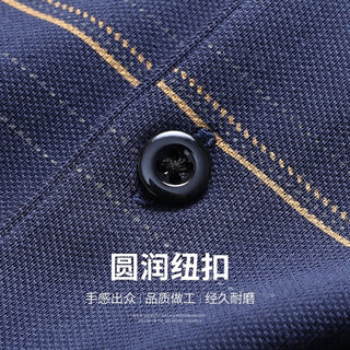 雅鹿纯棉短袖t恤男夏季休闲中年爸爸装polo体恤衫父亲节礼物实用衣服