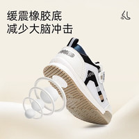 泰兰尼斯童鞋春季防滑软底学步鞋男宝宝网布透气面包鞋机能鞋 白/黑 18 适合脚长11.5cm