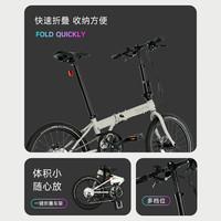 TERN 燕鸥 R8折叠自行车成人折叠自行车变速自行车折叠车自行车 云灰禧玛诺8速+大苹果胎+碟刹