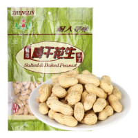 正林 花生 3A咸干带壳花生400g