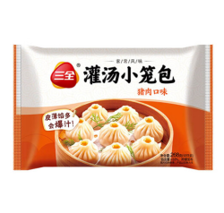 三全 灌汤小笼包268g（任选10件赠1件）