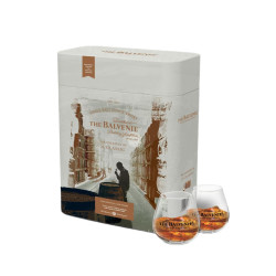 百富 THE BALVENIE 故事系列之再创经典单一麦芽威士忌 43% 700ml 礼盒装含威士忌酒杯
