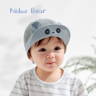 尼多熊 niduo bear儿童帽子遮阳帽宝宝网眼鸭舌帽男女童帽子婴儿帽子夏季