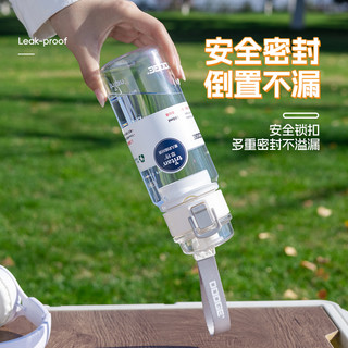 希乐道奇高颜值大容量tritan水杯2024女泡茶杯子运动水壶