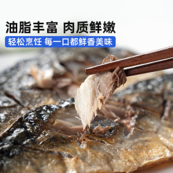 市舶士 挪威北极物产青花鱼冷冻海鲜水产鲭鱼900g深海鱼片