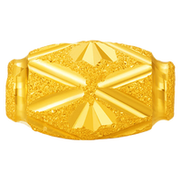金小貅黄金转运珠足金999橄榄车花珠手串路路通小金珠手链DIY玉珠配珠 1g,车花橄榄珠【多退少补】