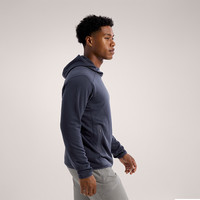 ARC‘TERYX/始祖鸟男士抓绒卫衣X000008444圆领套头 蓝宝石色 S