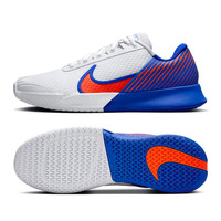 耐克（Nike）Vapor Pro 2男女运动鞋鞋透气轻便缓震气垫缓震硬地网球鞋子 DR6191-106 男款 白蓝 24年终赛 45.5 /11.5/29.5CM