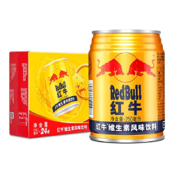 红牛 功能维生素牛磺酸饮料250ml*6罐运动健身提神能量饮料到27年9月